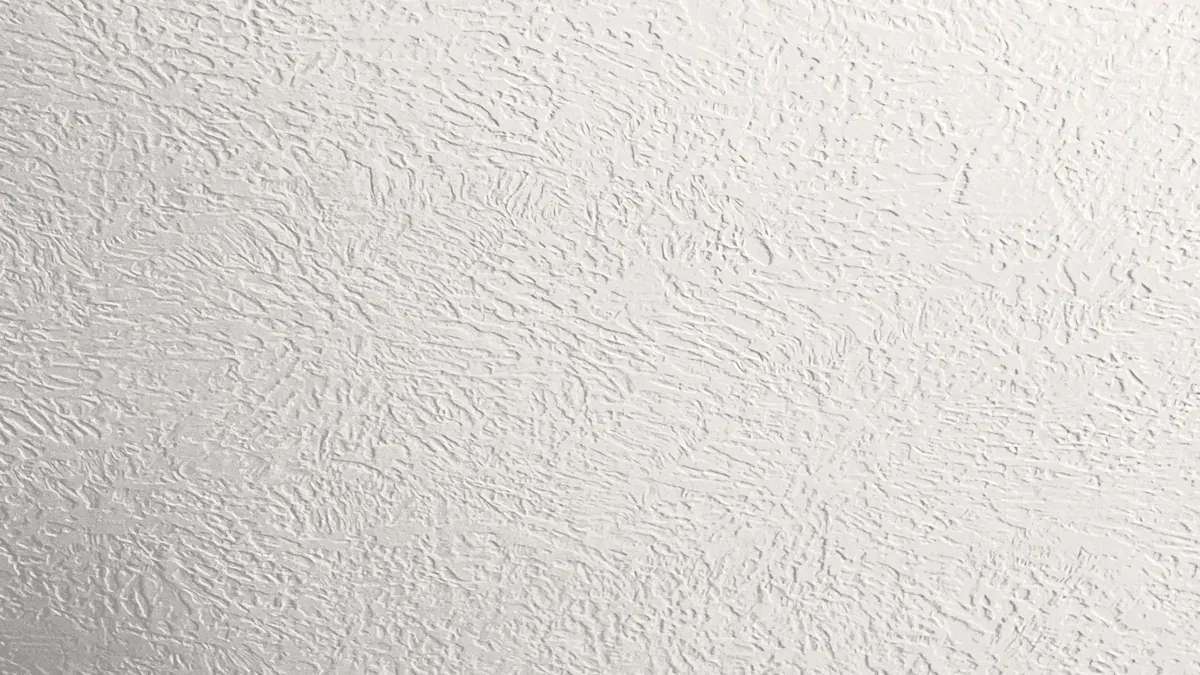 Slap brush crow's foot drywall texture with overlapping brush line patterns